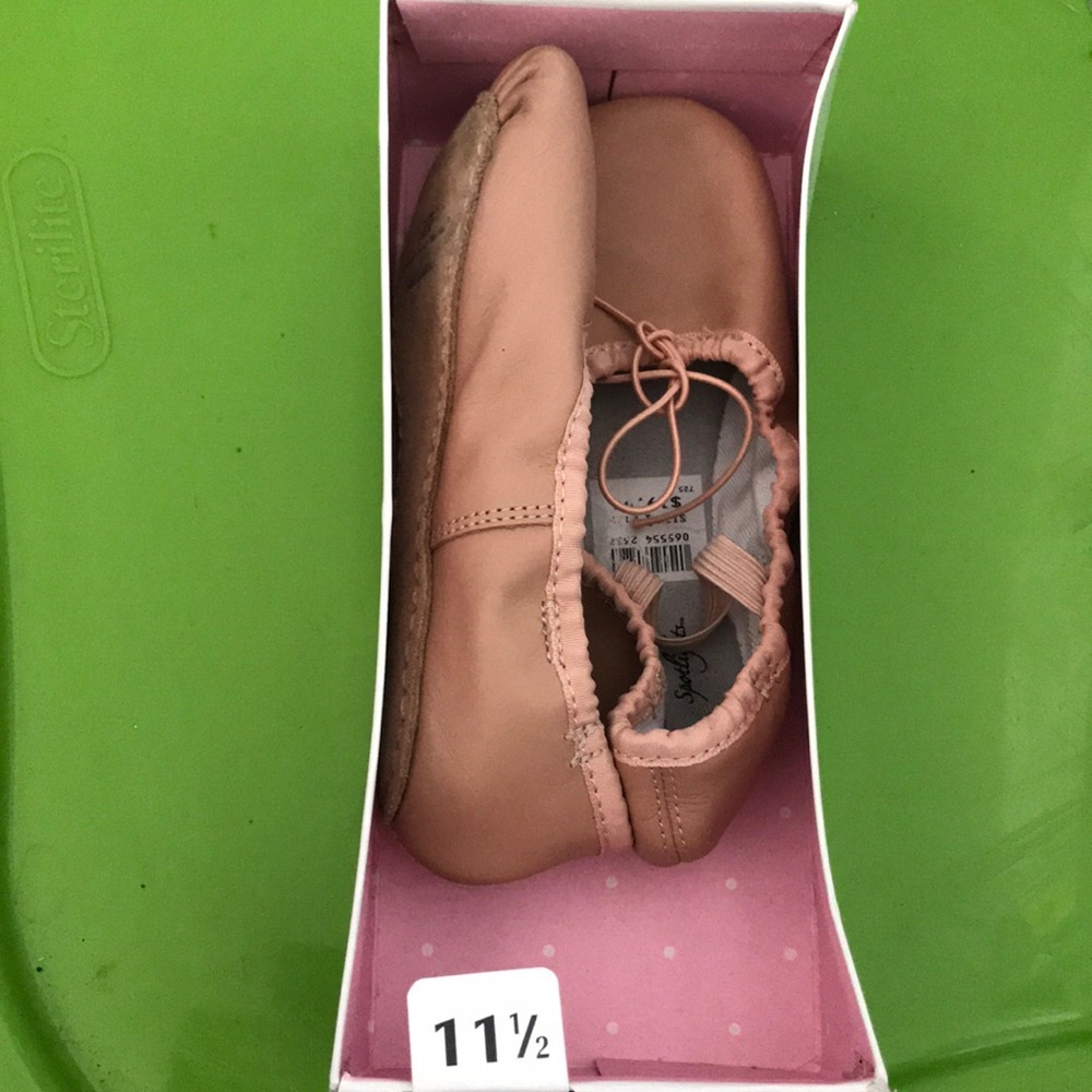 Pink ballet slippers